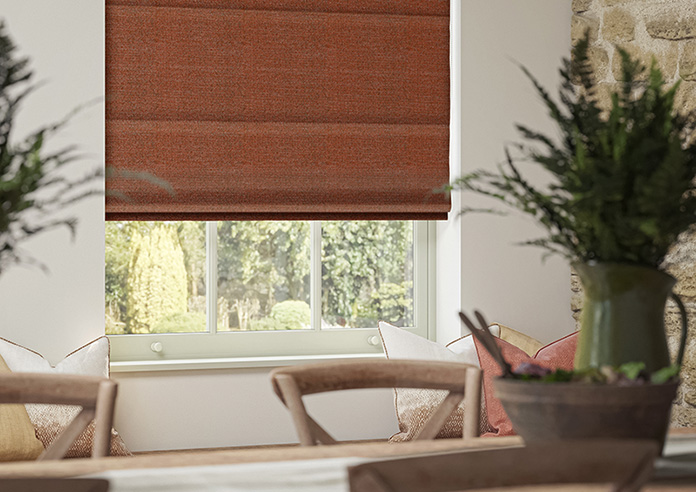 Jakarta, Rusted - Motorised Roman Blind - Image 5